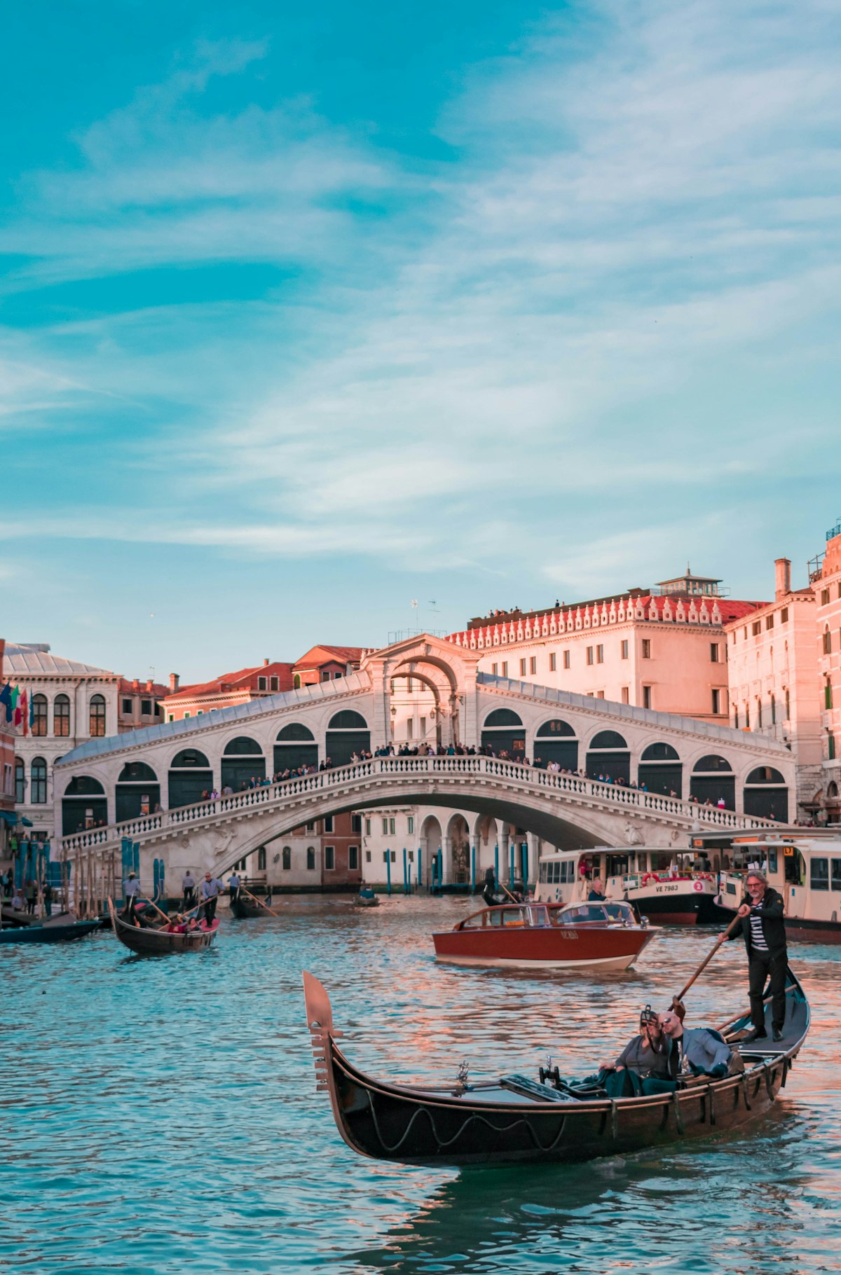 Gondola on a Venice canal